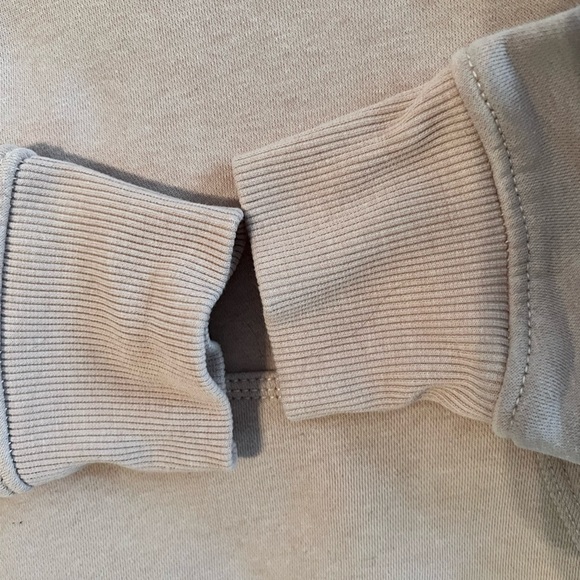 Carhartt Women’s Midweight Relaxed Fit Block Logo Sleeve Hoodie - Dusty Rose #36 - Picture 5 of 6